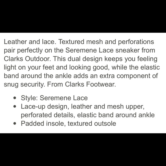 CLARKS ACTIVE SEREMENE Size 9 NWOT - Picture 13 of 13